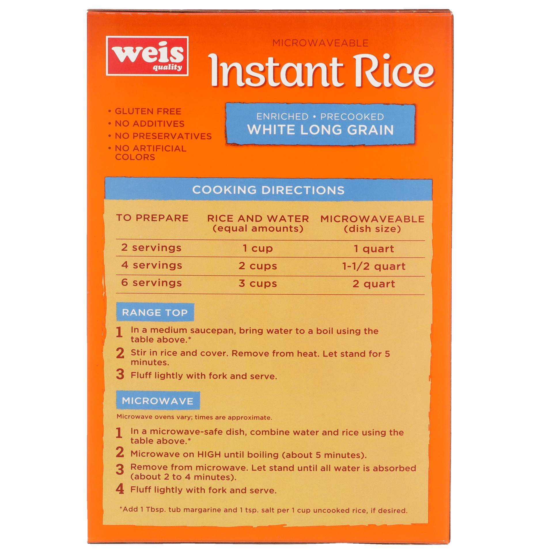 slide 5 of 6, Weis Quality White Long Grain Instant Rice, 14 oz