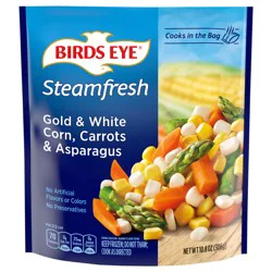 Birds Eye Gold & White Corn, Carrots & Asparagus 10.8 oz