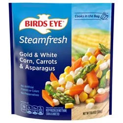 Birds Eye Gold & White Corn, Carrots & Asparagus 10.8 oz
