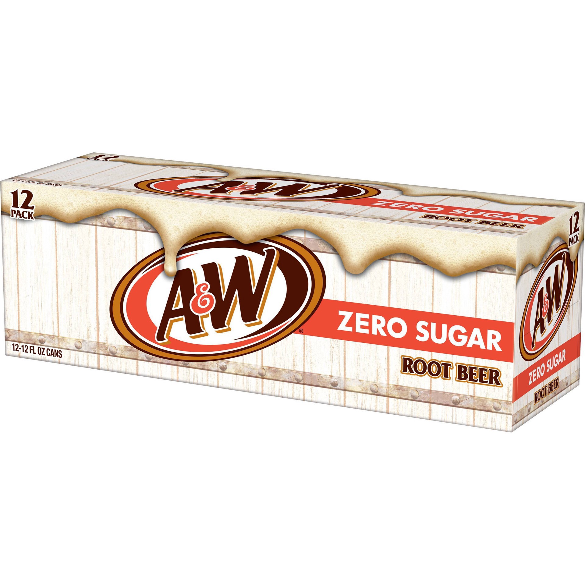 slide 3 of 17, A&W Diet Root Beer - 12 ct; 12 fl oz, 12 ct; 12 fl oz