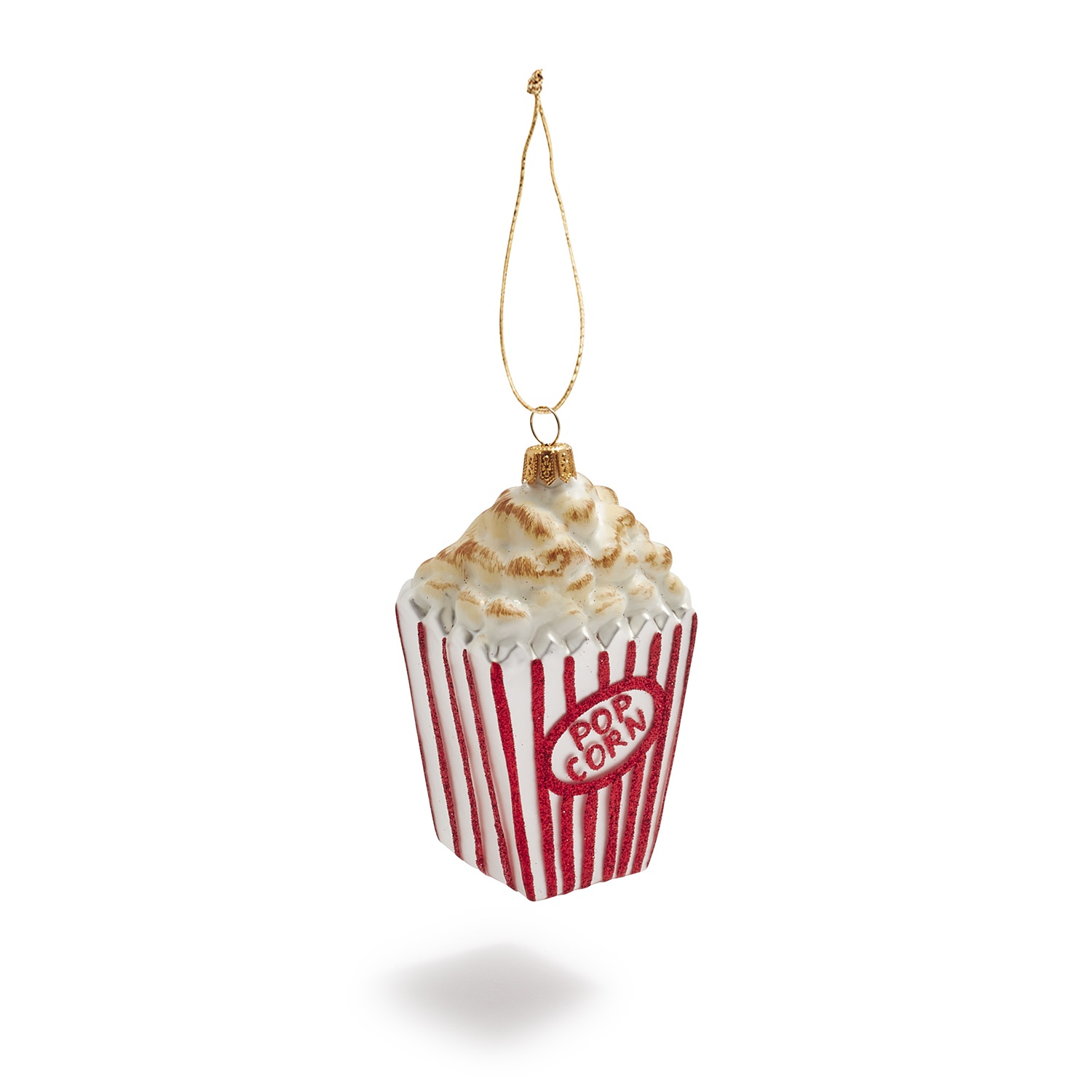 slide 1 of 1, Sur La Table Popcorn Glass Ornament, 1 ct