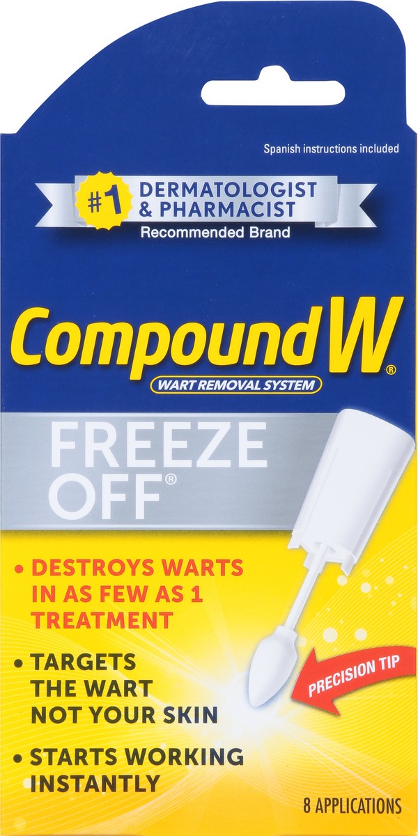 slide 6 of 9, Compound W Freeze Off Spray, 8 ct