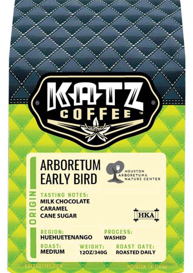 slide 1 of 1, Katz Arboretum Early Bird Blend Coffee, 12 oz