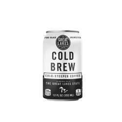 Great Lakes Coffee Cold Brew Cold-Steeped Coffee