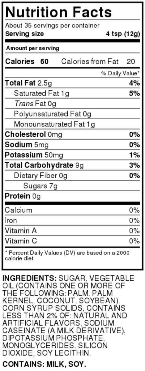 slide 4 of 9, Food Club French Vanilla Non-dairy Creamer, 1 ct