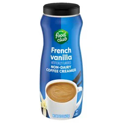 Food Club French Vanilla Non-Dairy Creamer