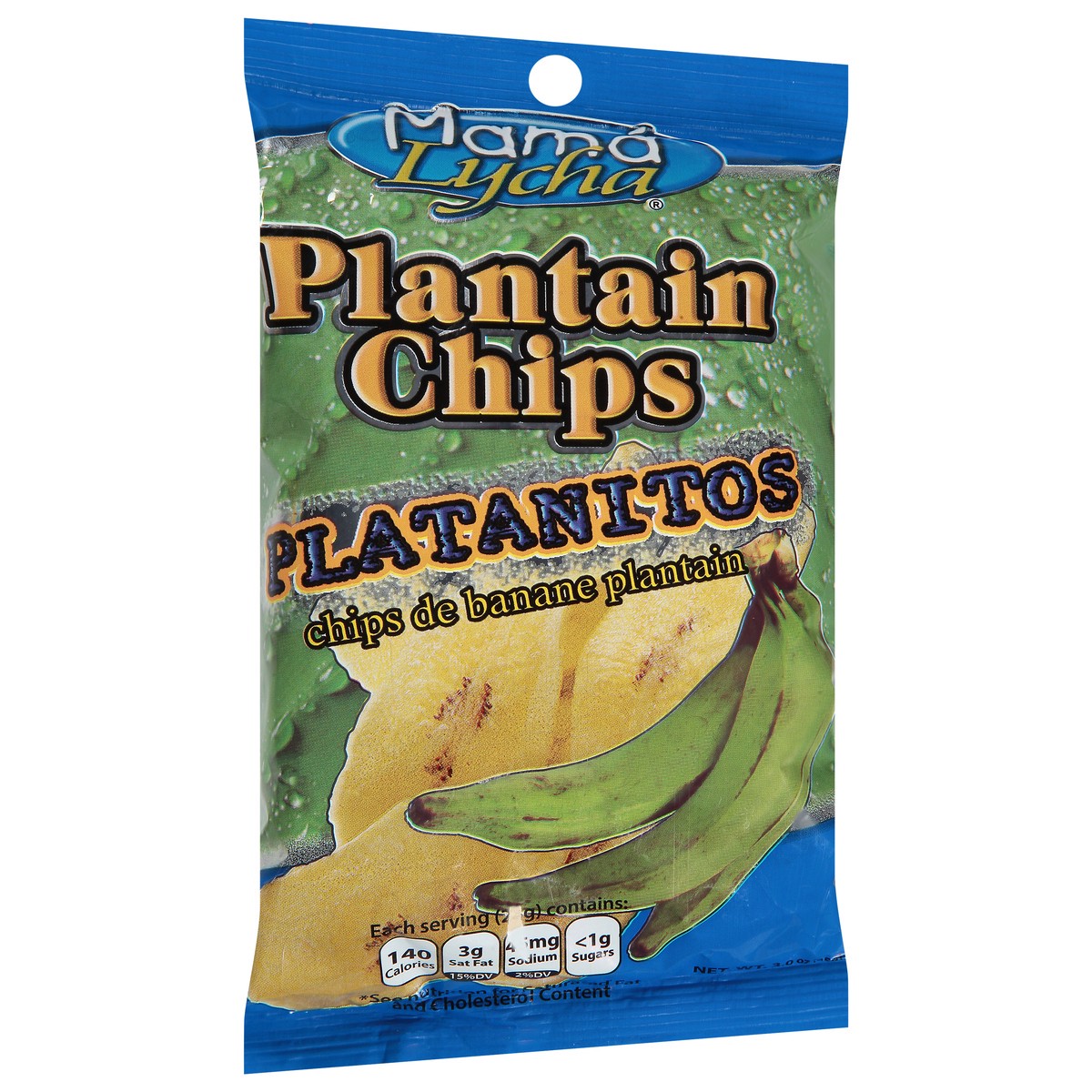 slide 3 of 14, Mama Lycha Plantain Chips 3.0 oz, 3 oz