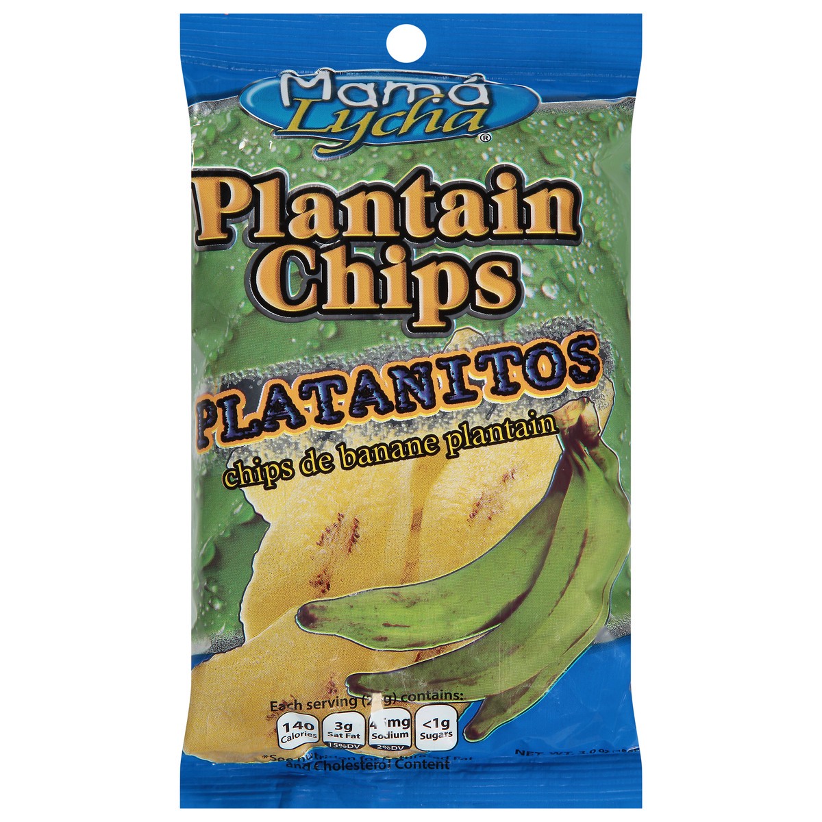 slide 5 of 14, Mama Lycha Plantain Chips 3.0 oz, 3 oz