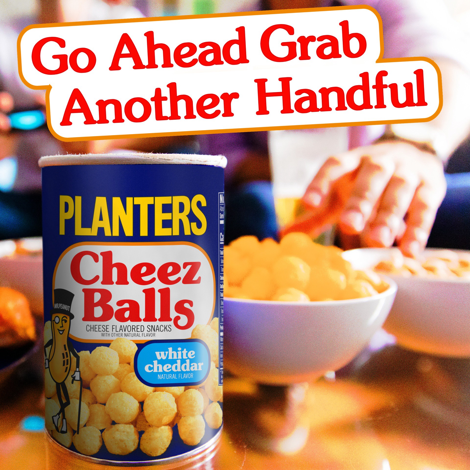 slide 7 of 14, Planters White Cheddar Cheez Balls 2.75 oz, 2.75 oz