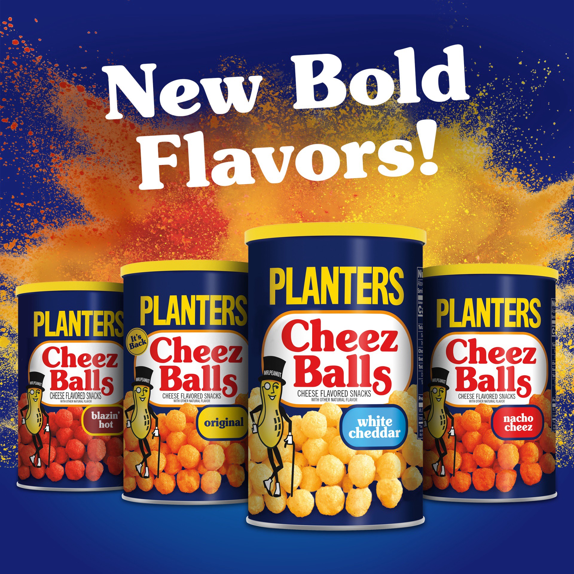 slide 11 of 14, Planters White Cheddar Cheez Balls 2.75 oz, 2.75 oz