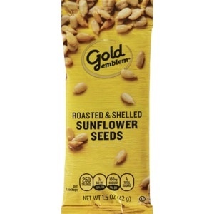 slide 1 of 1, CVS Gold Emblem Gold Emblem Roasted & Shelled Sunflower Seeds, 1.5 Oz, 1.5 oz