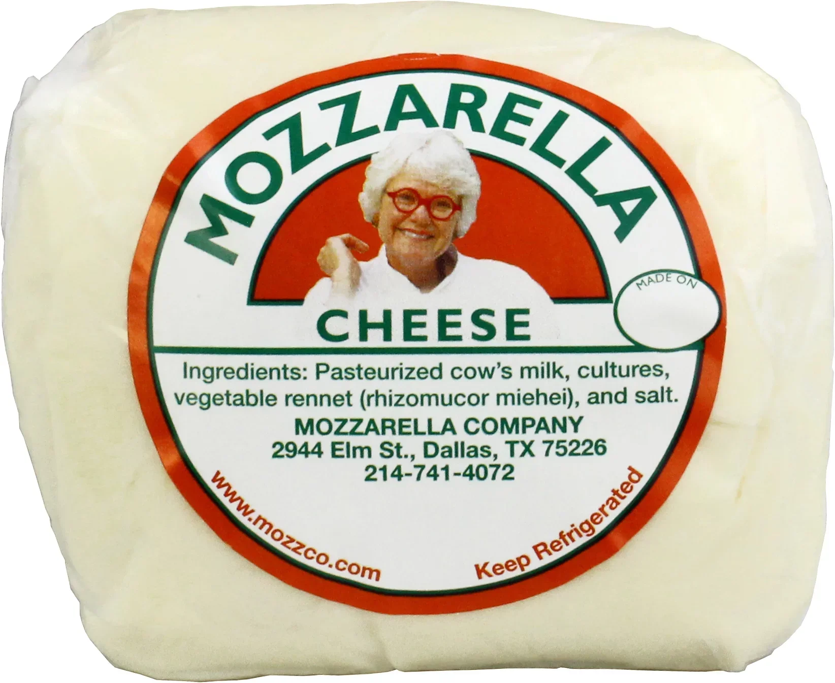 slide 1 of 1, Mozzarella Company Mozzarella Cheese - per lb, per lb