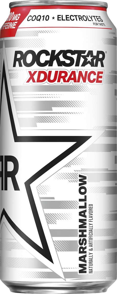 slide 5 of 5, Rockstar Xdurance Marshmallow Energy Drink, 16 fl oz