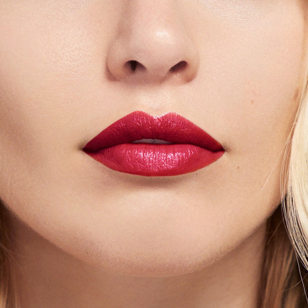 slide 3 of 5, COTY RIMMEL LONDON Rimmel Lasting Finish Lipstick - Up to 8 Hours of Intense Lip Color with Color Protect Technology and Exclusive Black Diamond Complex - 500 Red-y?, .14oz, 0.14 oz