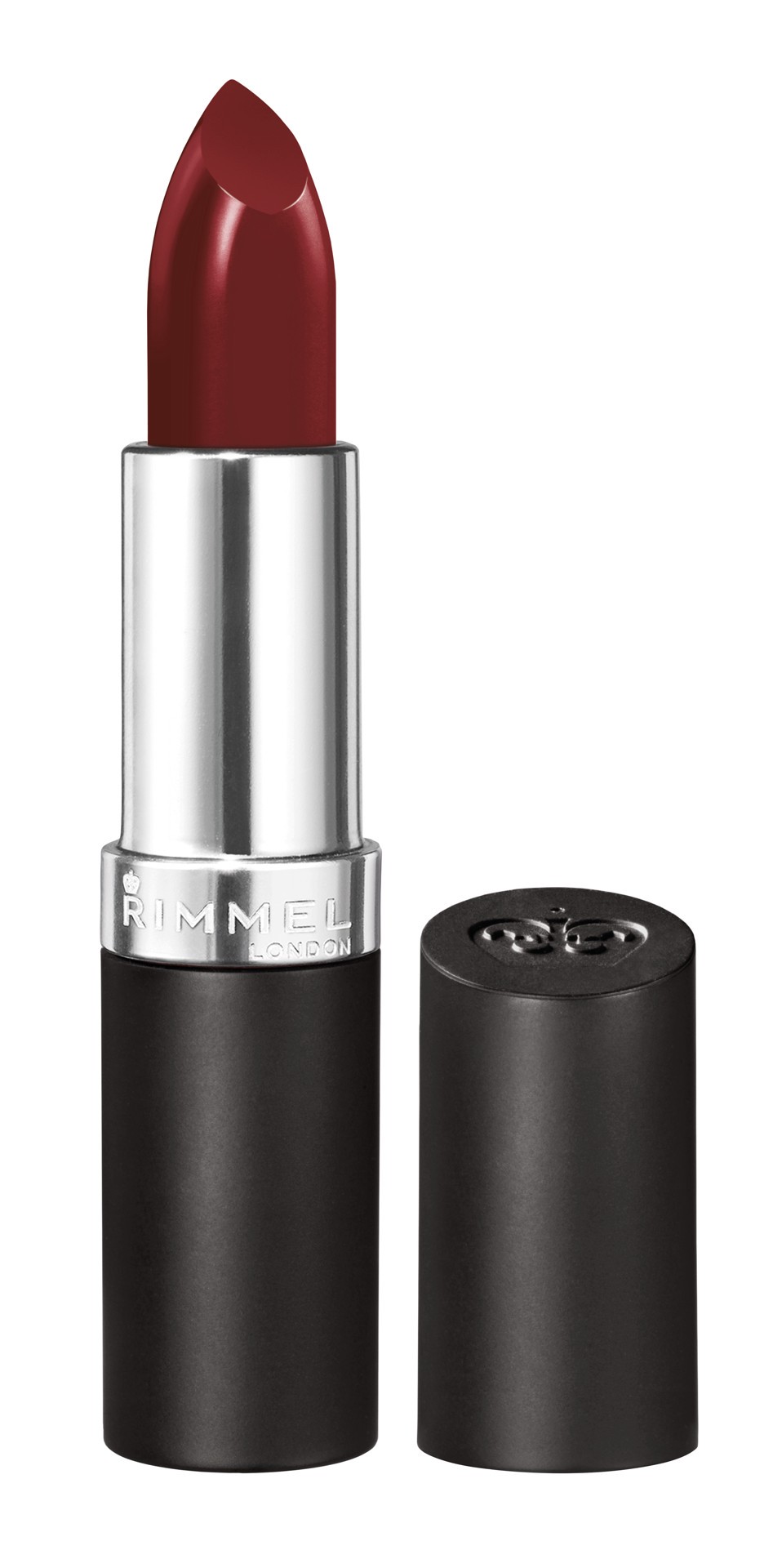 slide 1 of 5, COTY RIMMEL LONDON Rimmel Lasting Finish Lipstick - Up to 8 Hours of Intense Lip Color with Color Protect Technology and Exclusive Black Diamond Complex - 500 Red-y?, .14oz, 0.14 oz