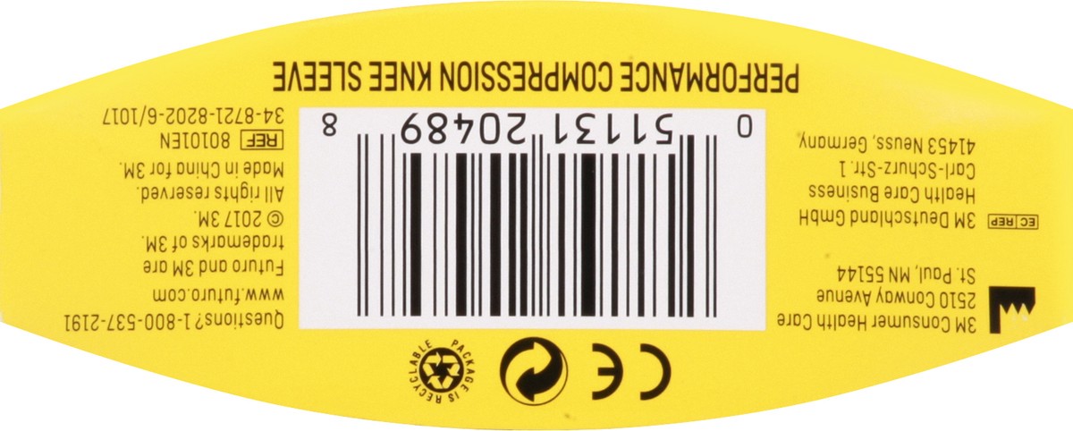 slide 9 of 9, 3M Futuro Small Medium Mild Support Knee Sleeve 1 ea, 1 ct