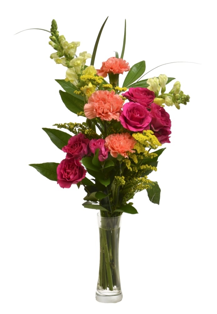 slide 1 of 1, Mixed Flower Bud Vase Arrangement, 1 ct