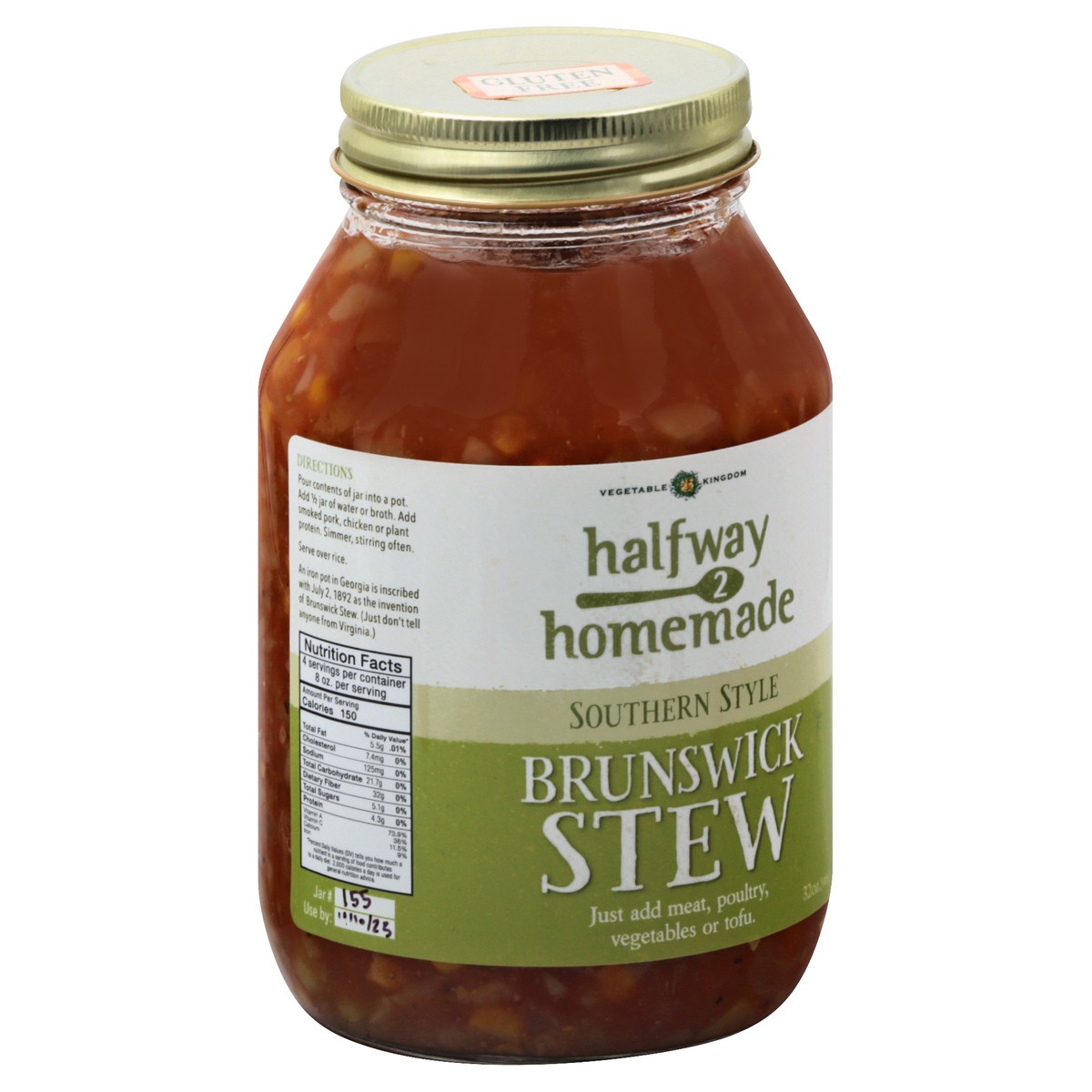 slide 9 of 12, Vegetable Kingdom Southern Style Brunswick Stew - 32 oz, 1 ct