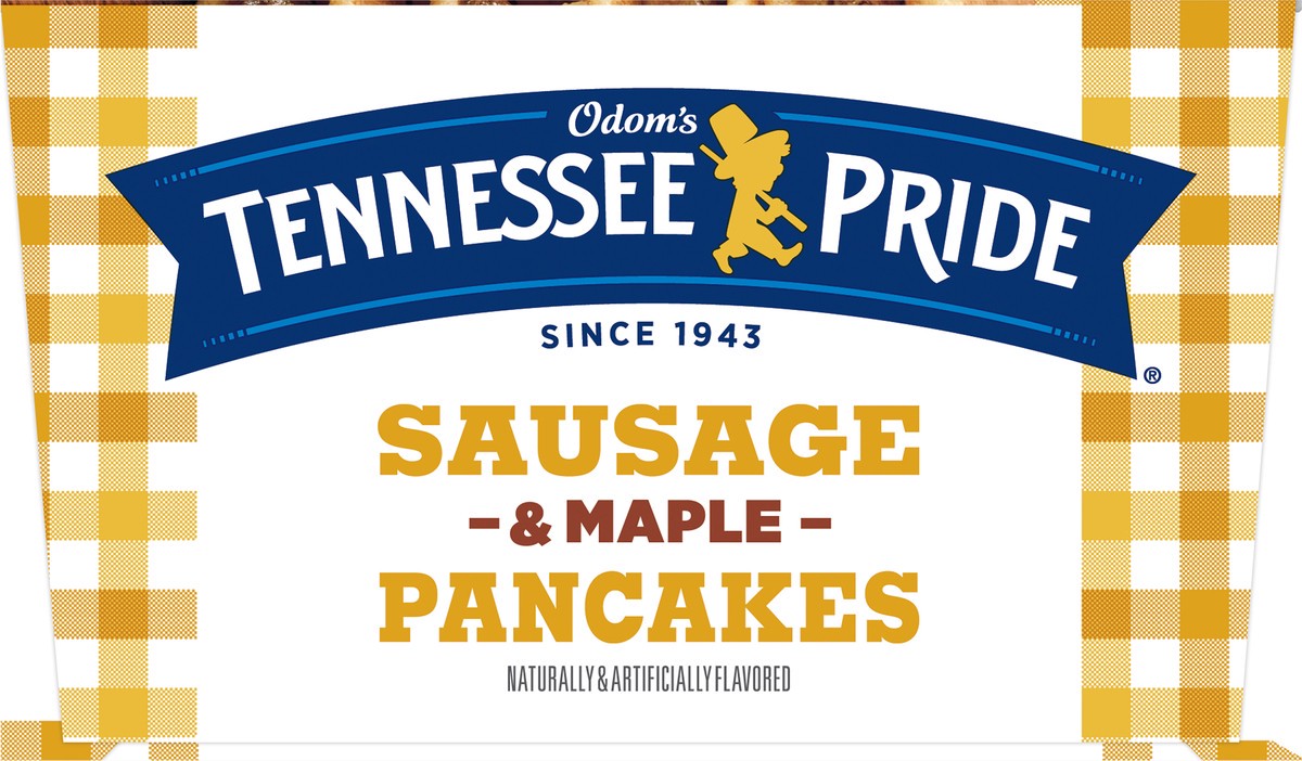 slide 2 of 11, Odom's Tennessee Pride Sausage & Maple Pancakes Snack Size 10 ea, 5 ct