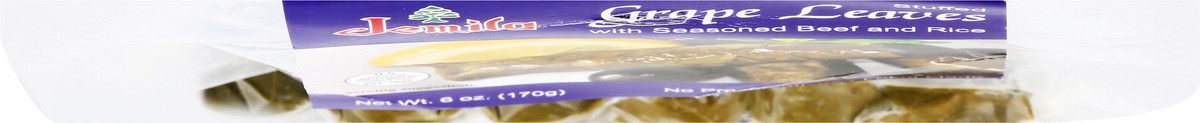slide 4 of 9, Jemila Stuffed Grape Leaves with Seasoned Beef and Rice 6 oz, 6 oz