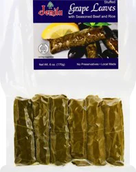 Jemila Stuffed Grape Leaves with Seasoned Beef and Rice 6 oz
