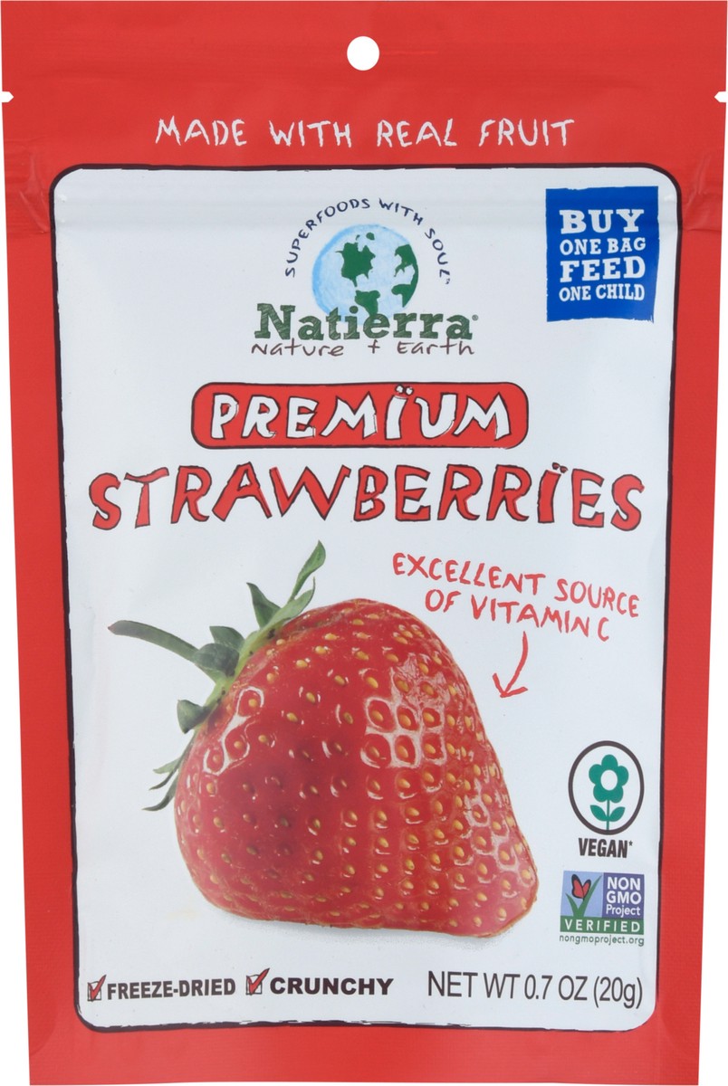 slide 9 of 12, Natierra Premium Strawberries 0.7 oz Pouch, 0.7 oz