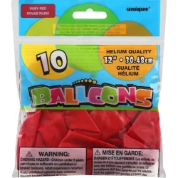 Unique Industries Red Balloons
