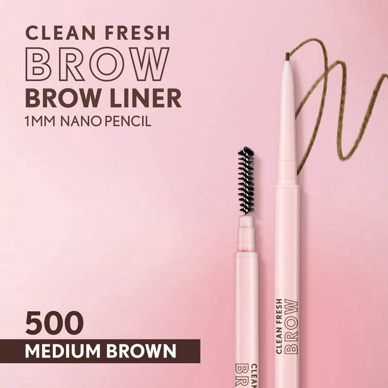 slide 13 of 13, CoverGirl Clean Fresh Brow Nano, 0 oz