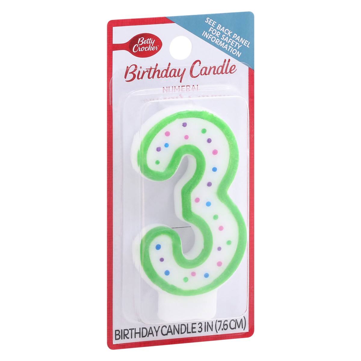 slide 9 of 10, Betty Crocker Birthday Candle, 1 ct