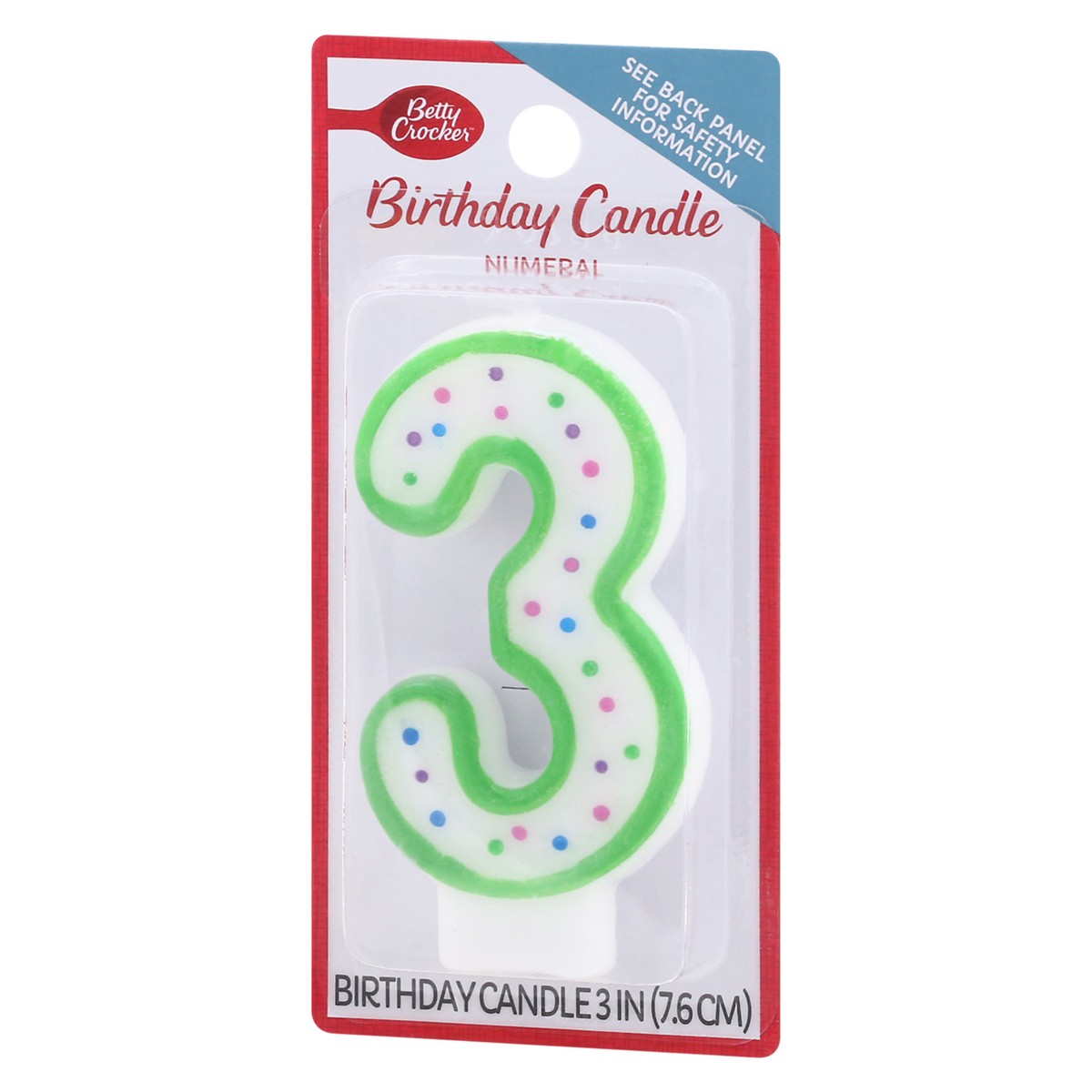 slide 10 of 10, Betty Crocker Birthday Candle, 1 ct