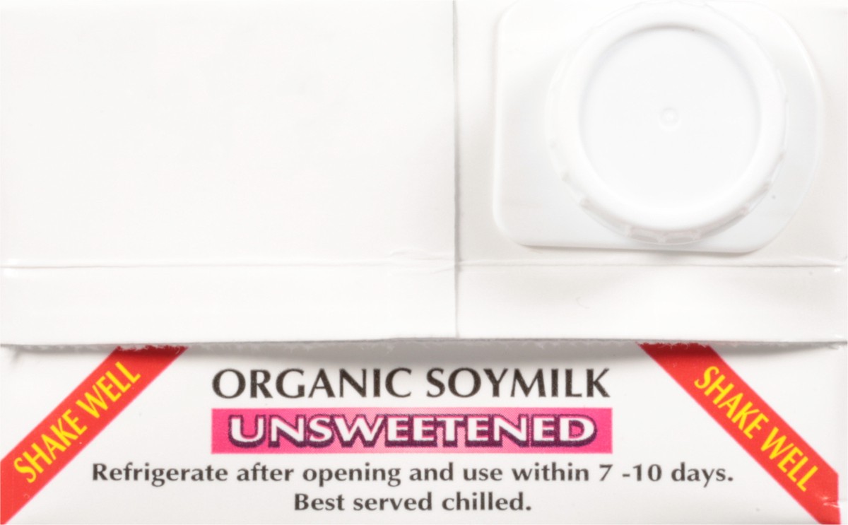 slide 5 of 7, Kikkoman Pearl Unsweetened Organic Soymilk 32 fl oz, 32 fl oz