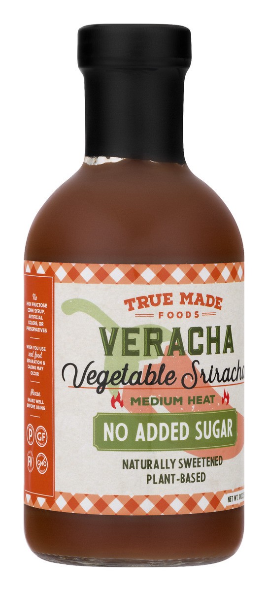 slide 5 of 11, True Made Foods Medium Heat Veracha 18 oz, 18 oz