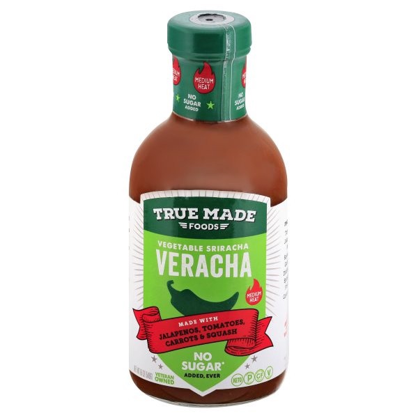 slide 1 of 11, True Made Foods Medium Heat Veracha 18 oz, 18 oz