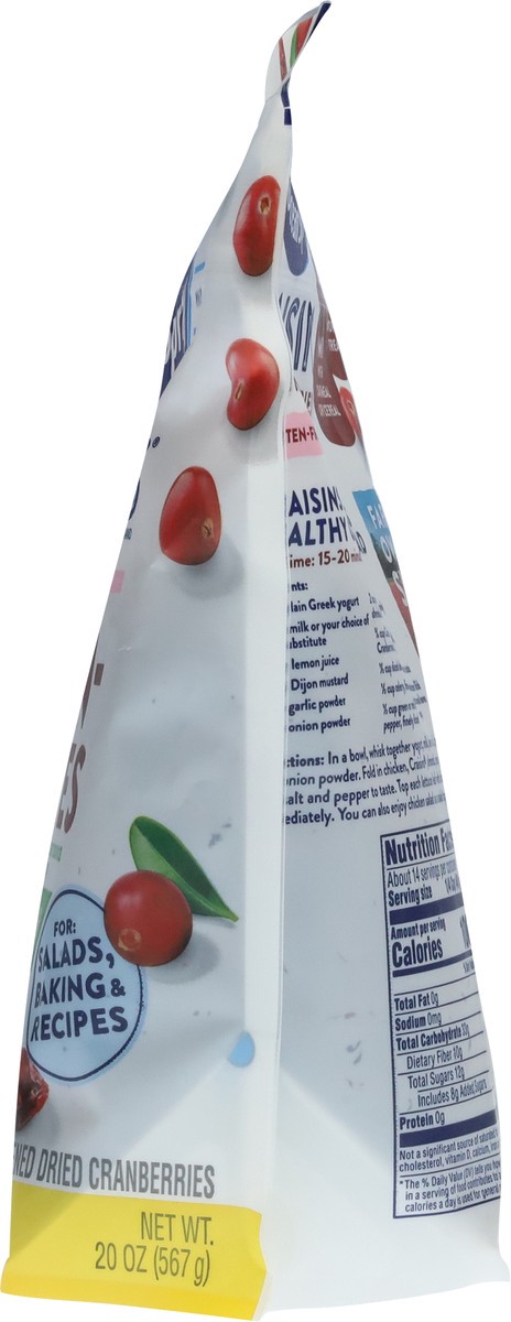 slide 3 of 9, Ocean Spray Craisins 50% Less Sugar Dried Cranberries Value Pack 20 oz, 20 oz