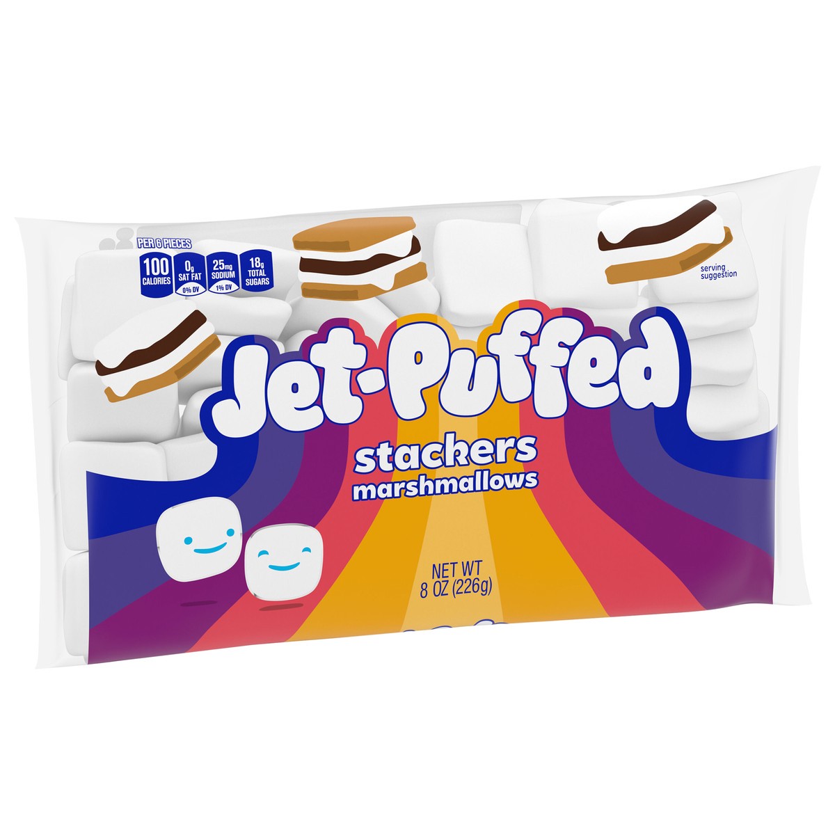 slide 3 of 9, Jet-Puffed Stacker Marshmallow Stackers, 8 oz