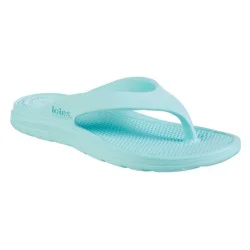 Totes Womens Sol Bounce Ara Thong Sandals - Light Blue