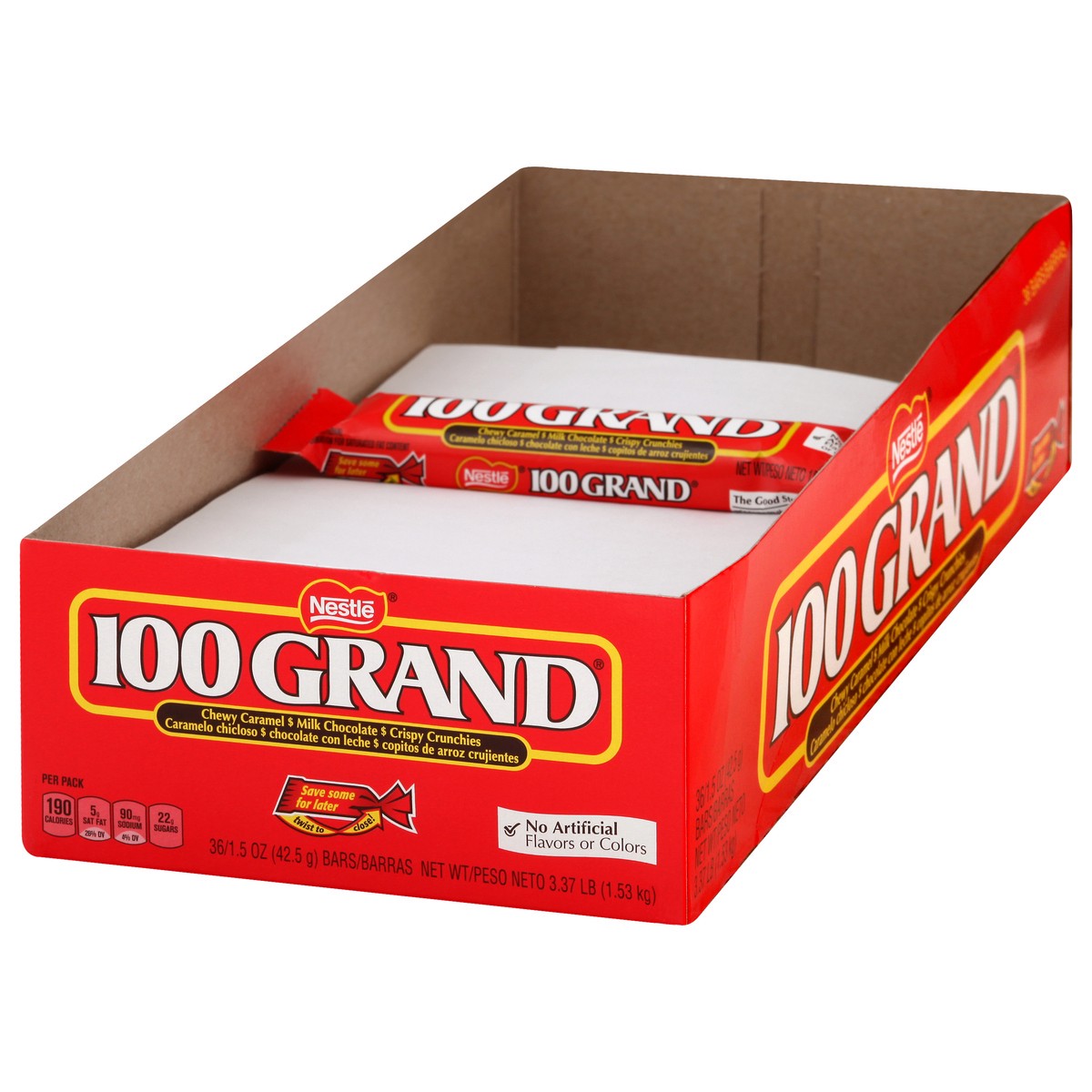 slide 2 of 13, 100 Grand Chocolate Bar 1.5 oz, 1.5 oz