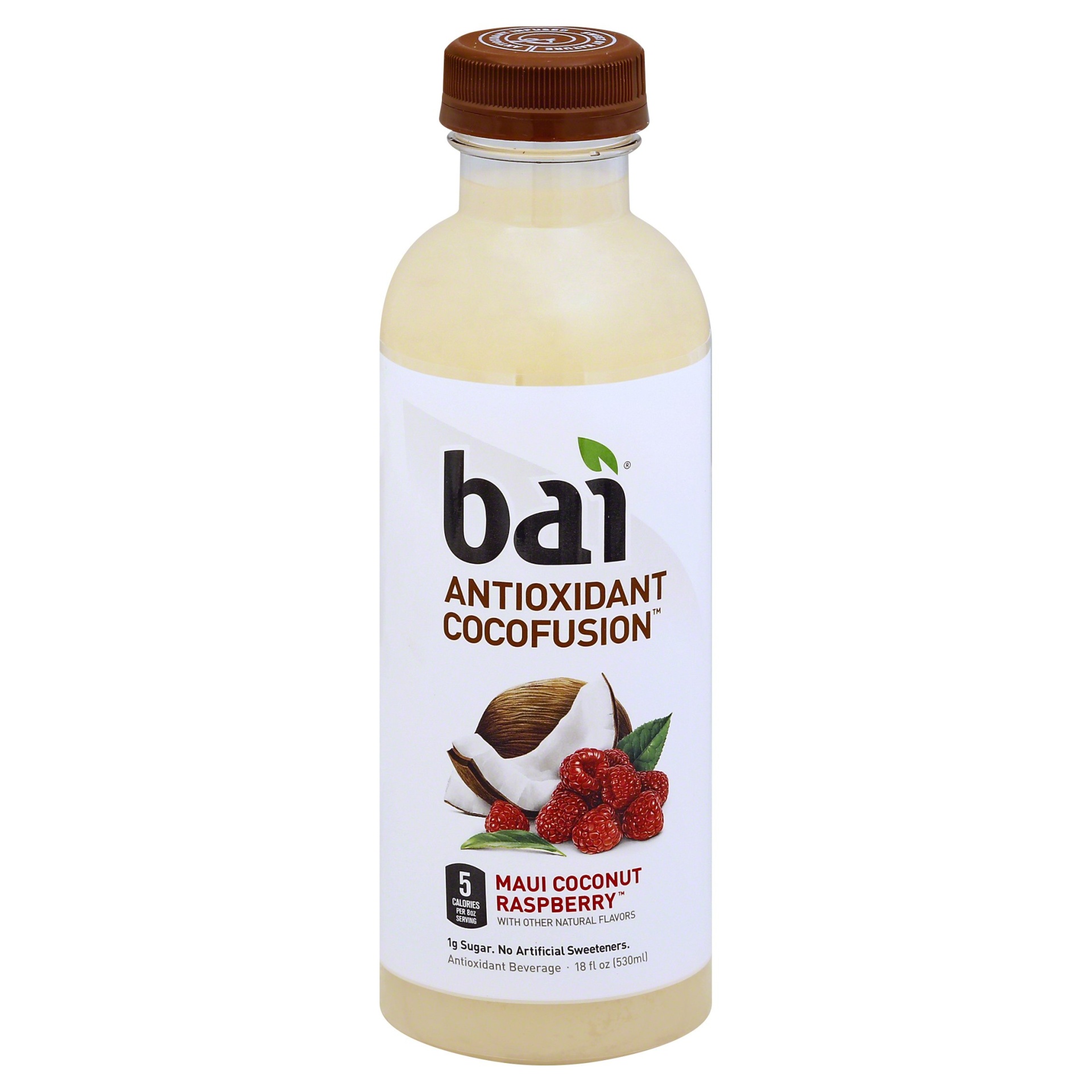 slide 1 of 1, Bai Maui Coconut Raspberry Antioxidant CocoFusion, 18 fl oz