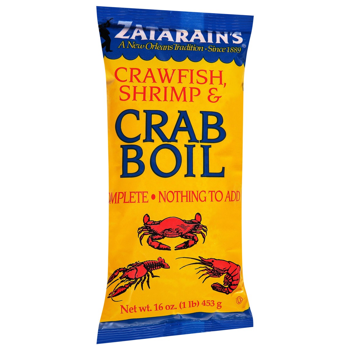 slide 2 of 9, Zatarain's Crab Boil Seasoning, 16 oz