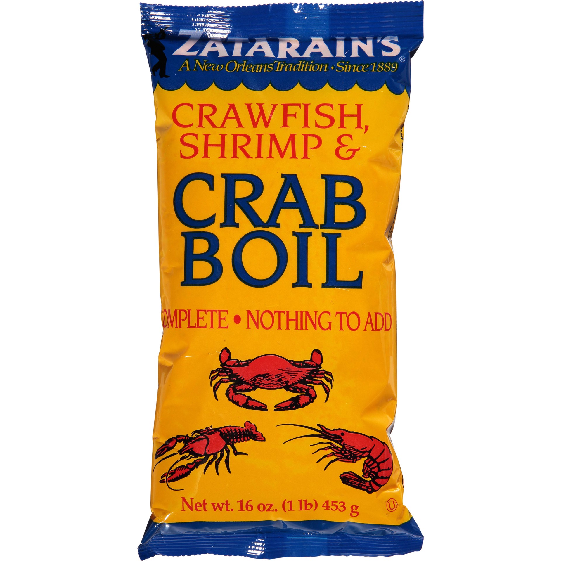 slide 1 of 9, Zatarain's Crab Boil Seasoning, 16 oz