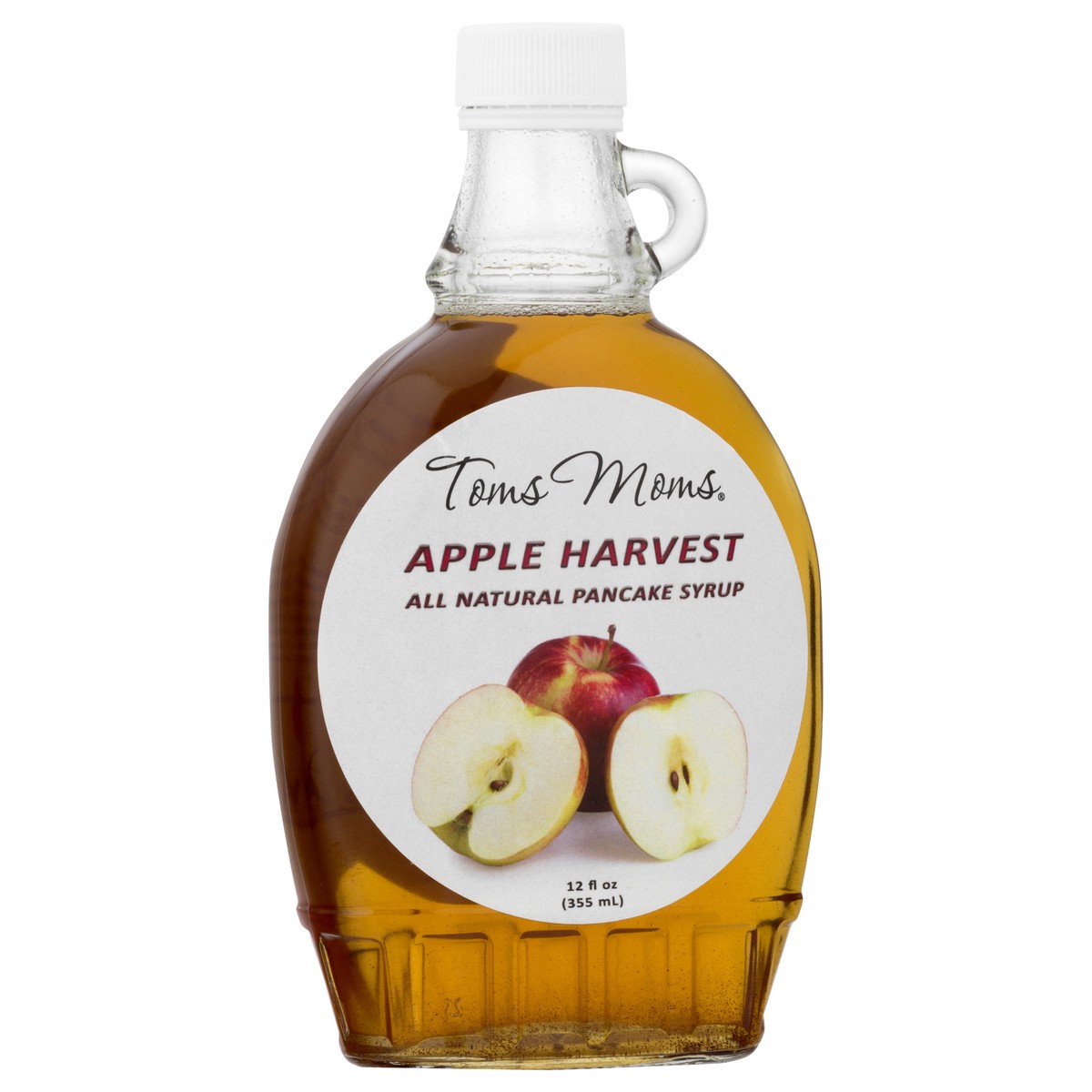 slide 8 of 11, Tom's Mom's Apple Harvest All Natural Pancake Syrup 12.0 oz, 12 oz