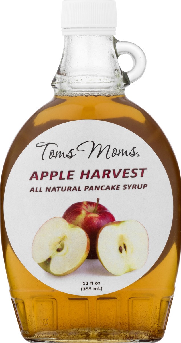 slide 11 of 11, Tom's Mom's Apple Harvest All Natural Pancake Syrup 12.0 oz, 12 oz