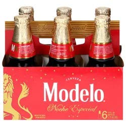 Modelo Noche Especial Amber Lager Mexican Import Beer, 6 pk 12 fl. oz. Bottles, 5.7% ABV