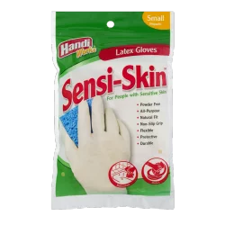 Handi-Works Small Sensi-Skin Latex Gloves