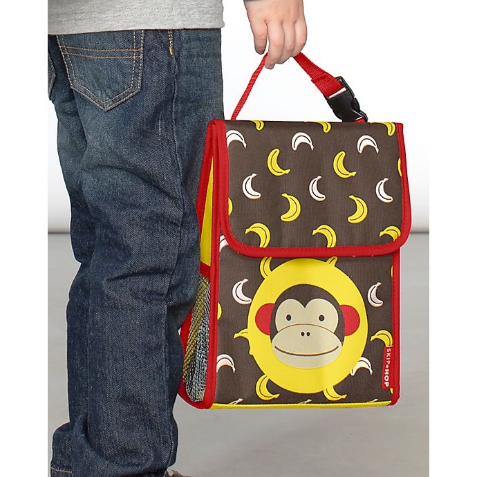 slide 4 of 5, Skip Hop Zoo Monkey Insulated Lunch Bag, 1 ct