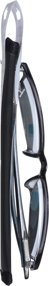 slide 10 of 12, Foster Grant Blue Light Black +1.50 Readers 1 ea, 1 ct