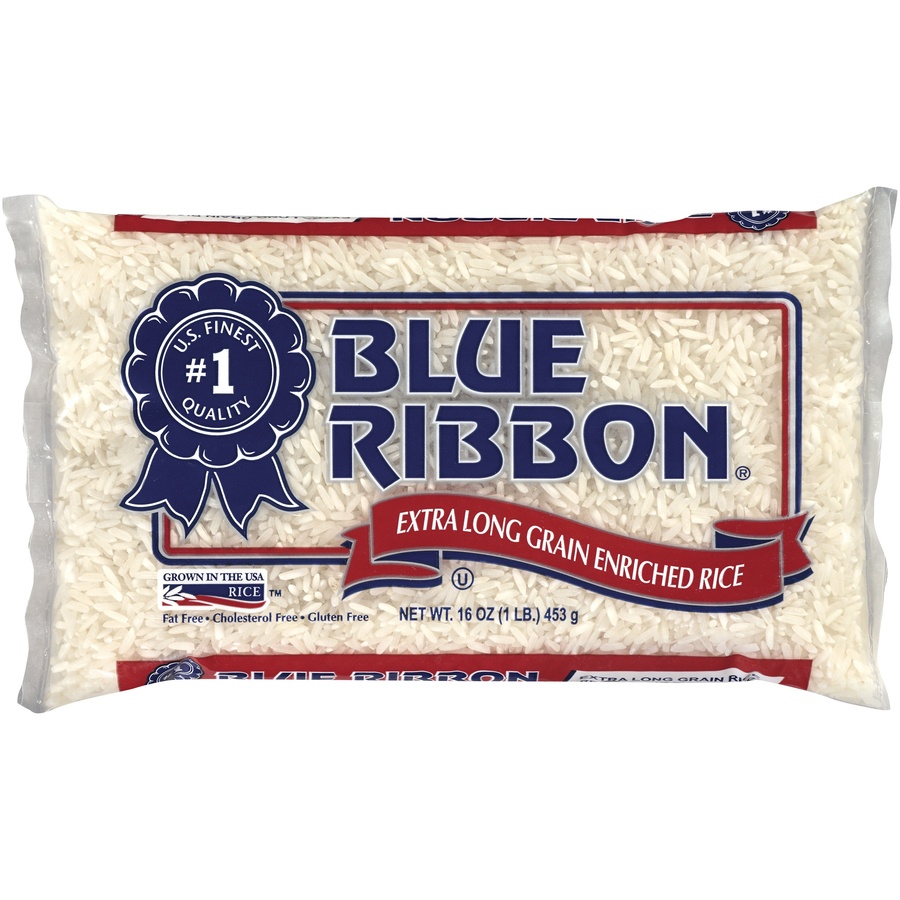 slide 1 of 1, Blue Ribbon Long Grain Rice, 1 lb
