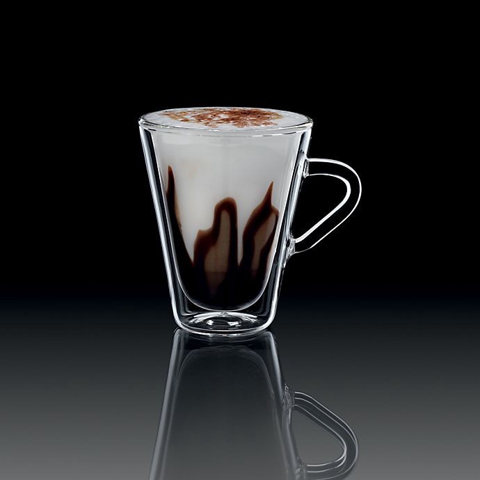 slide 2 of 2, Luigi Bormioli 3-1/2 Ounce Espressino Thermic Glass 2 ea, 2 ct