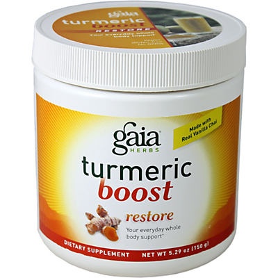 slide 1 of 1, Gaia Herbs Turmeric Boost Restore, 5.29 oz