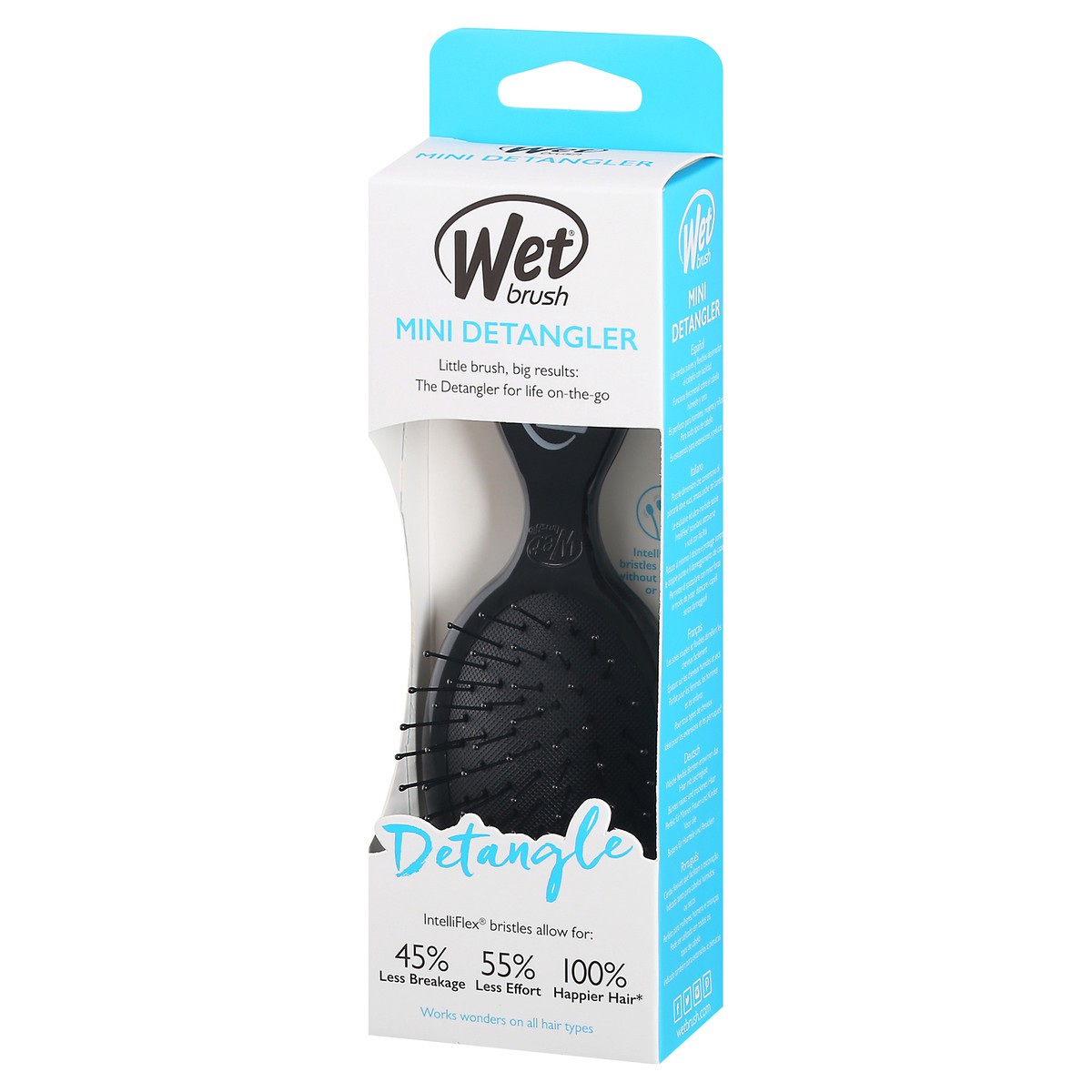 slide 9 of 9, Wet Brush Mini Detangler Brush 1 ea, 1 ct